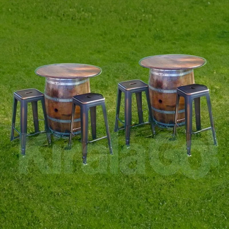 Ahşap Fıçı Bar Masası Kiralama