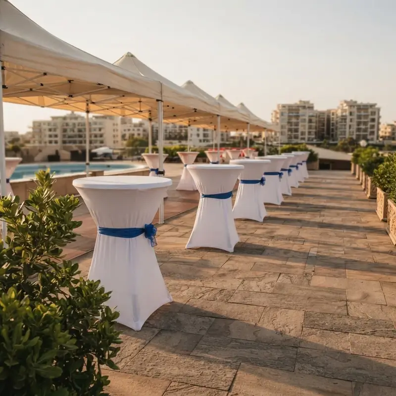 Dikdörtgen Bistro Masa Kiralama