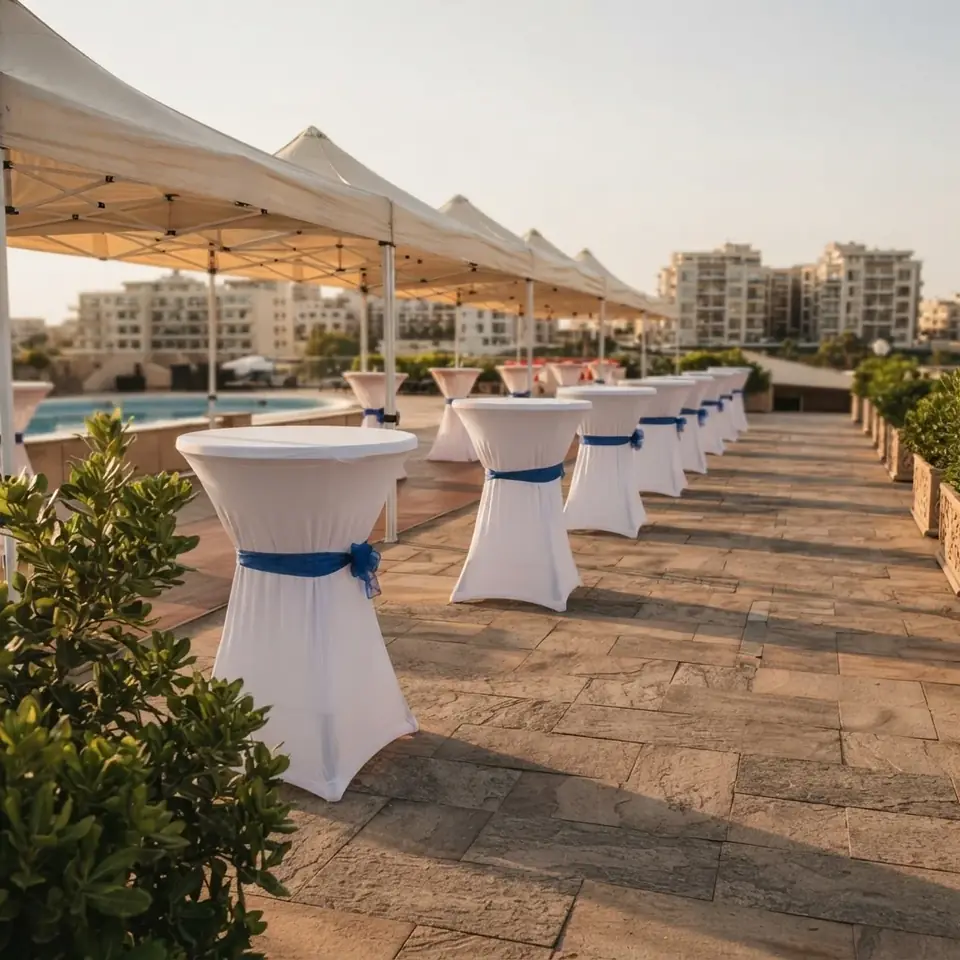 Dikdörtgen Bistro Masa Kiralama